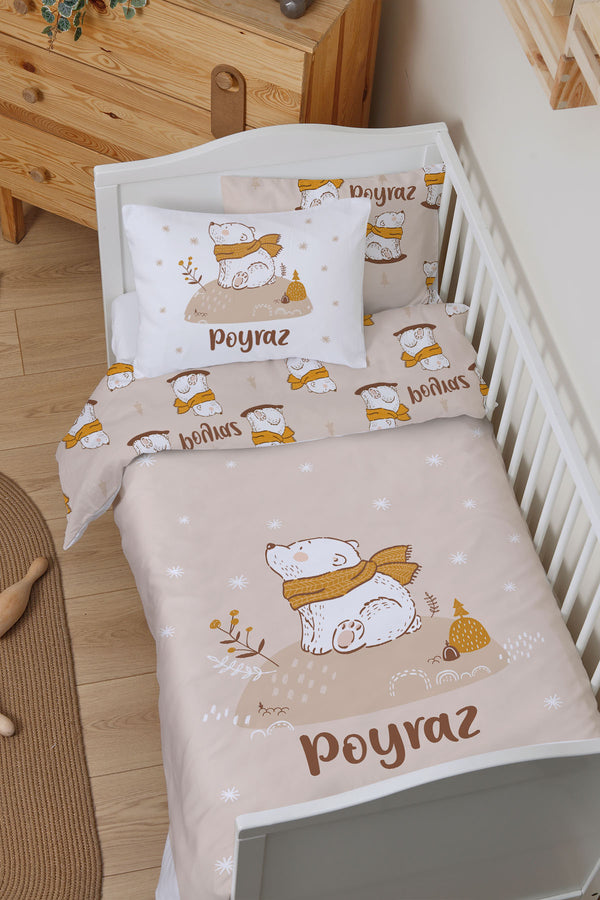 Personalisierte Baby-Bettwäsche-Set